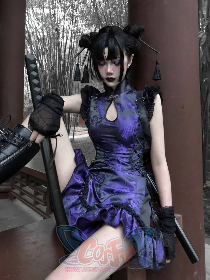 Original Chinese Style Fringe Modified Qipao Summer Dress S20156