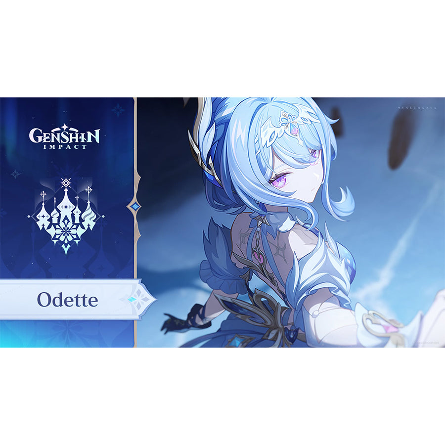 【POLL】$5 Deposit = 12% OFF Coupon Genshin Impact Snezhnaya Odette Cosplay Costume