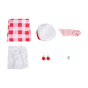 【Kid Cosplay】Princess Peach: Showtime! Patissiere Peach Cosplay Costume N08957