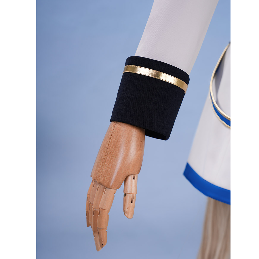 Pretty Derby Oguri Cap Cosplay Costume, black cuff with gold trm.