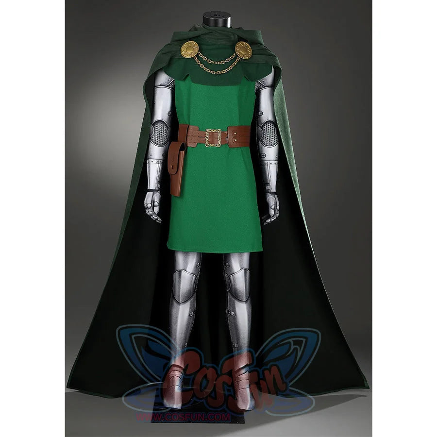 【READY TO SHIP】Fantastic Four Doctor Victor von Doom Cosplay Costume N09497 Costumes