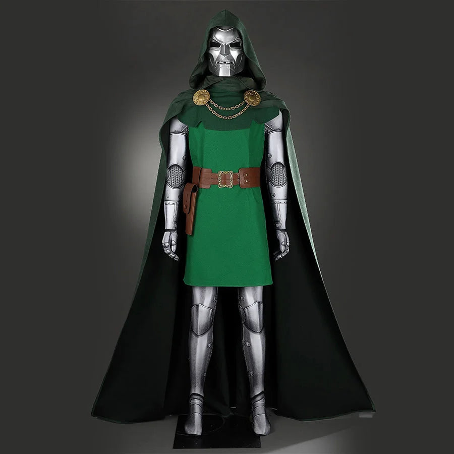【READY TO SHIP】Fantastic Four Doctor Victor von Doom Cosplay Costume N09497 Costumes