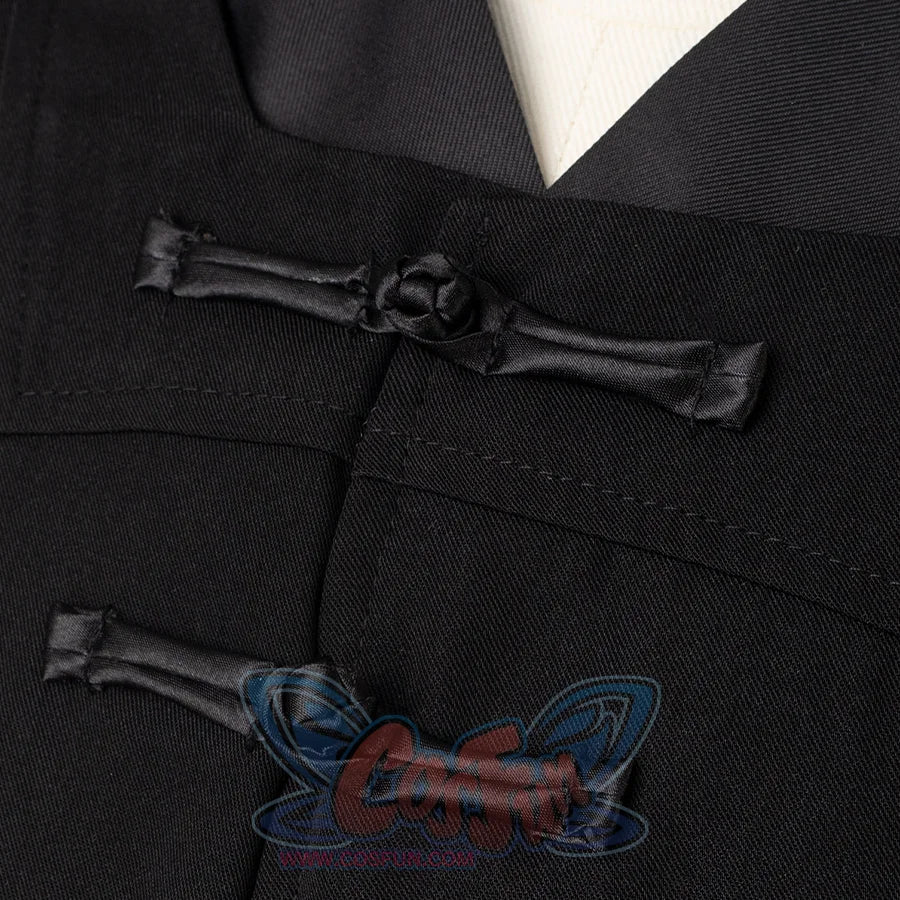 Saja Boys Cosplay Costume Outfit used traditional buckles. Color same as coat.