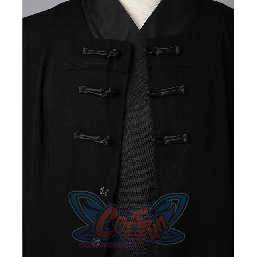 Saja Boys Cosplay Costume Outfit used traditional buckles and snap fasteners.