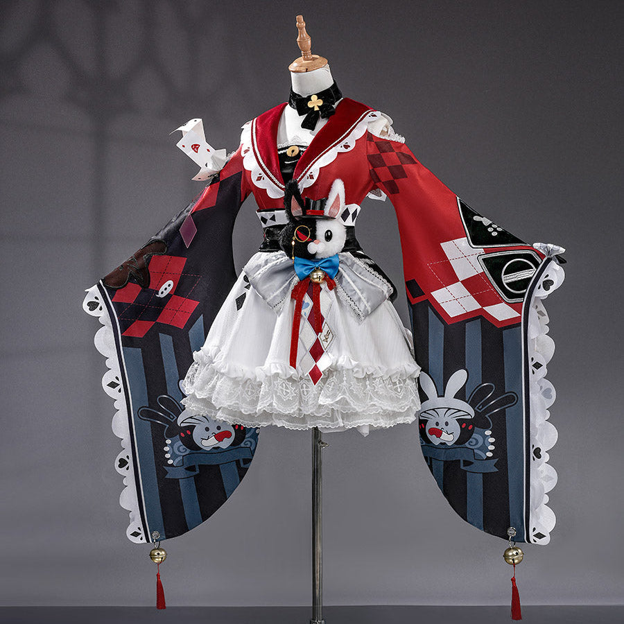 Honkai Star Rail Sparxie Cosplay Costume Patchwork Lace Dress N09921 AA