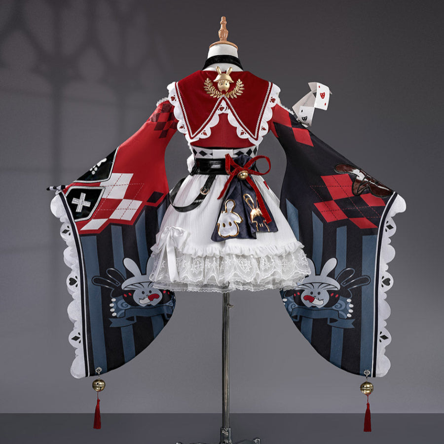 Honkai Star Rail Sparxie Cosplay Costume Patchwork Lace Dress N09921 AA