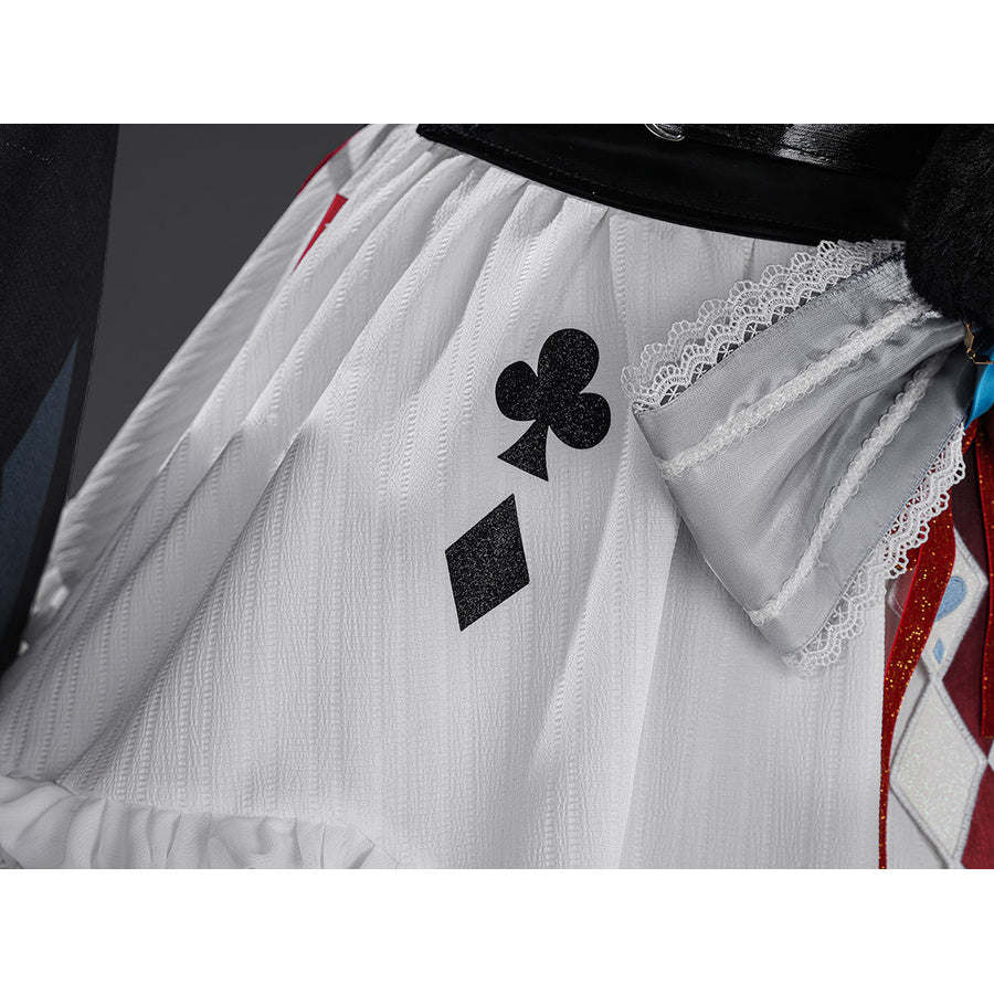 Honkai Star Rail Sparxie Cosplay Costume Patchwork Lace Dress N09921 AA