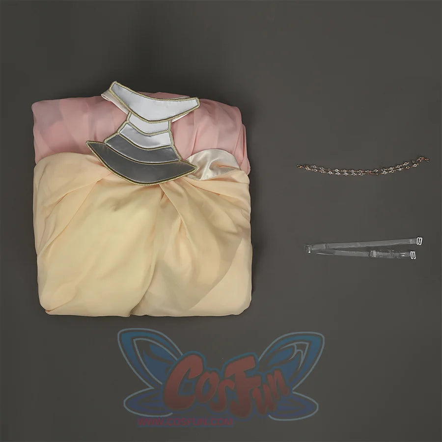 Star Wars: Episode 2 Padmé Amidala Cosplay Costume, includes dress, necklace, invisible strap.