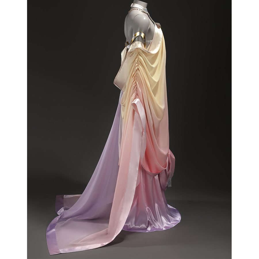 Star Wars: Episode 2 Padmé Amidala Cosplay Costume, the sleeve design is shown from the side.