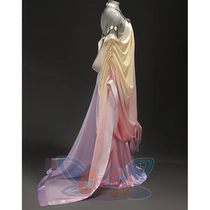 Star Wars: Episode 2 Padmé Amidala Cosplay Costume, the sleeve design is shown from the side.