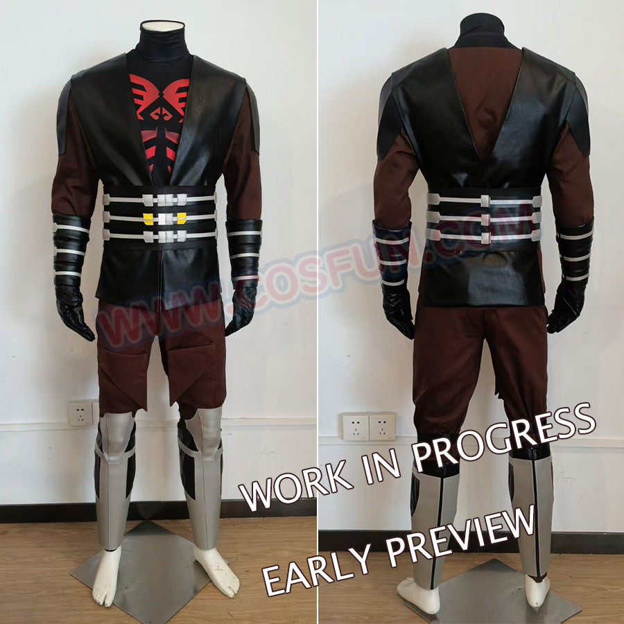 【CONFIRMATION】$3 Deposit = $10 Coupon The Clone Wars Darth Maul Cosplay Costume BST0226