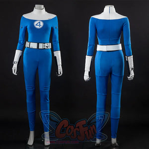 【READY TO SHIP】The Fantastic Four: First Steps Invisible Woman Susan Storm Cosplay Costume N09337 Costumes