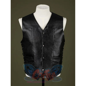 Daryl Dixon cosplay vest front view on mannequin