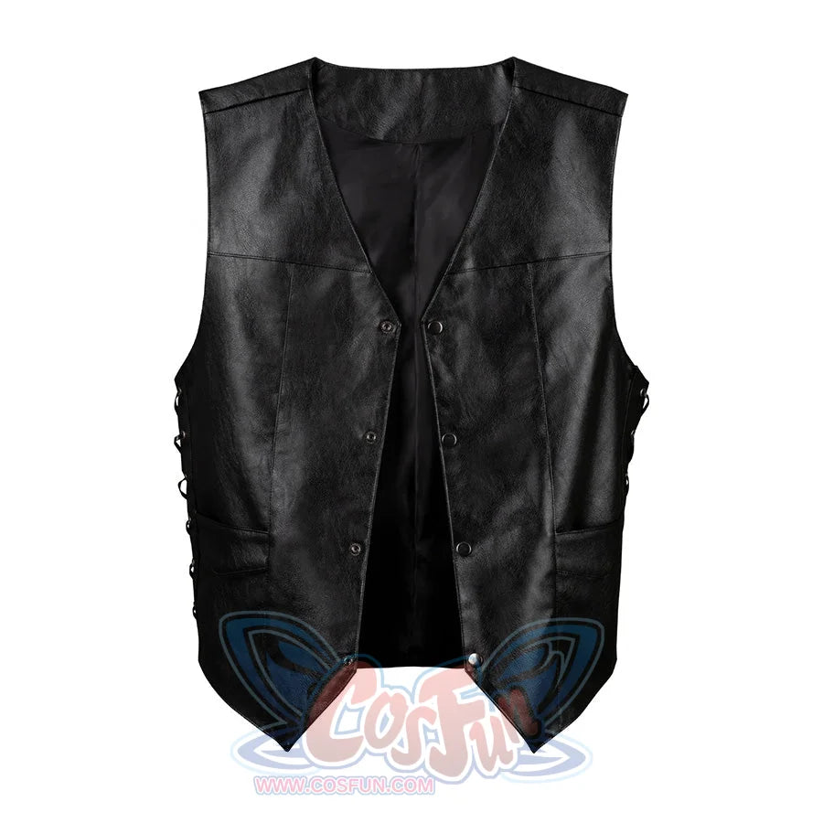 Daryl Dixon cosplay vest front view open