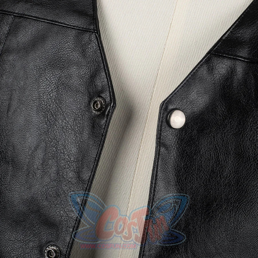 Daryl Dixon cosplay vest button closure detail