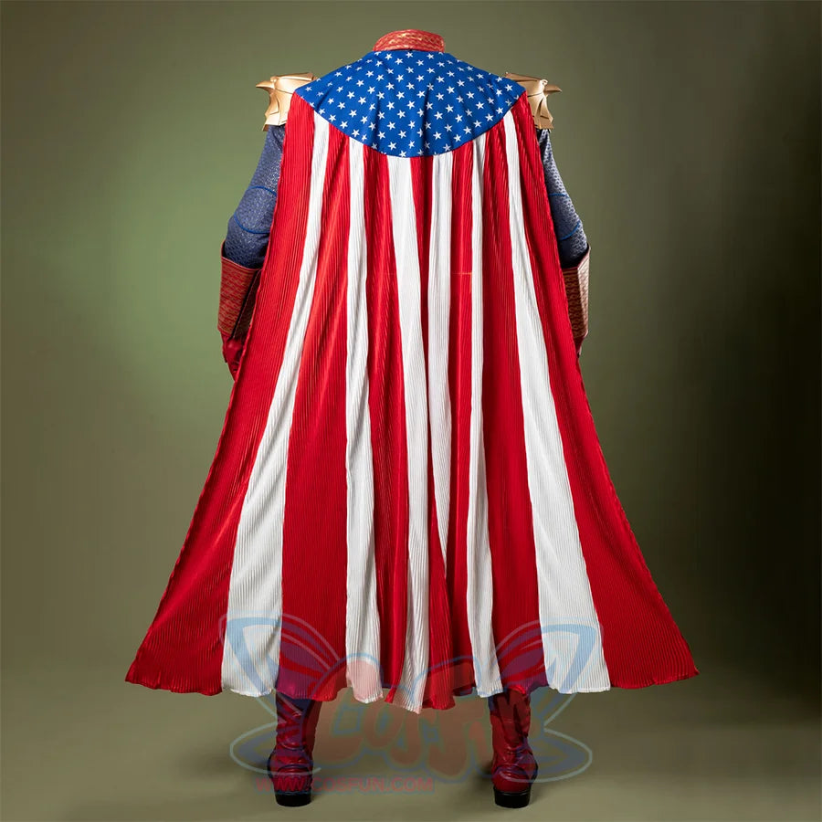 【PARTIALLY READY TO SHIP】The Boys Season 4 Homelander Cosplay Costume N09401S Costumes