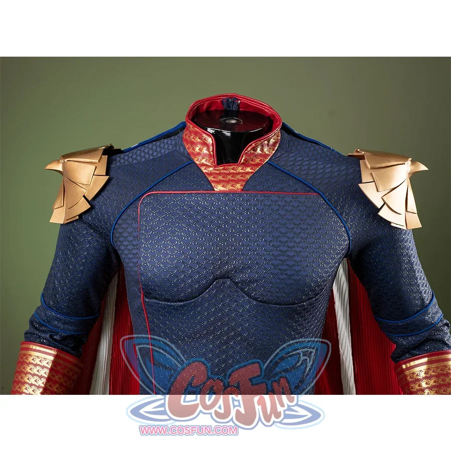 【PARTIALLY READY TO SHIP】The Boys Season 4 Homelander Cosplay Costume N09401S Costumes