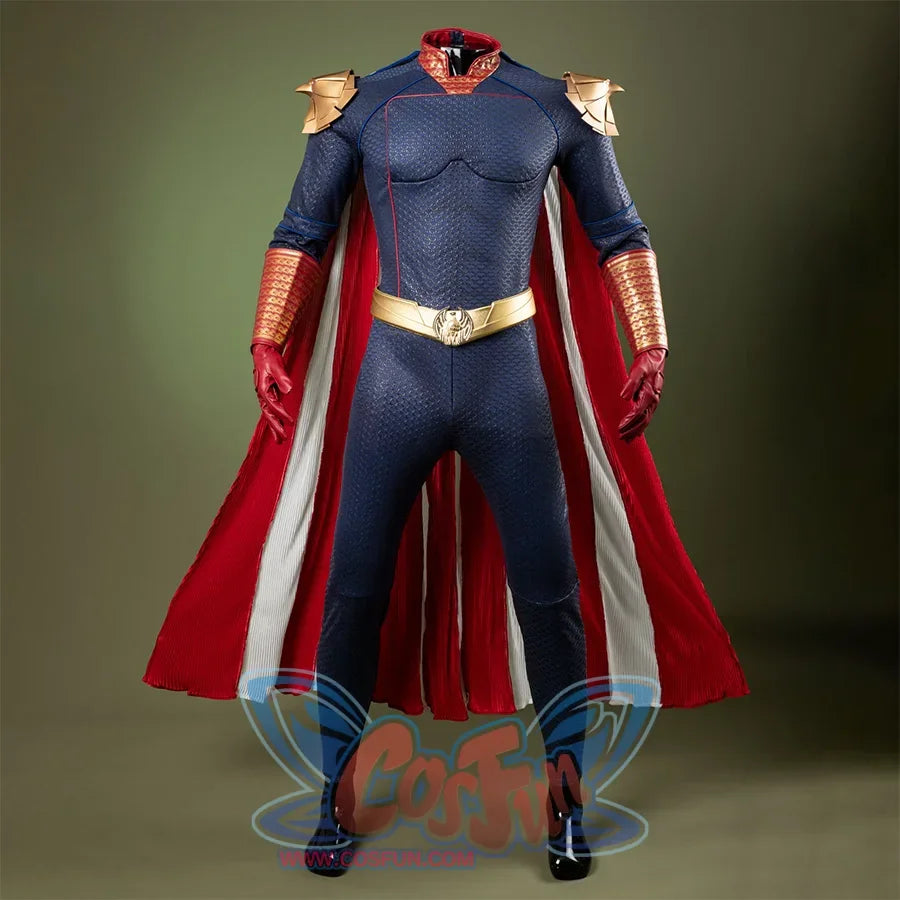 【PARTIALLY READY TO SHIP】The Boys Season 4 Homelander Cosplay Costume N09401S
