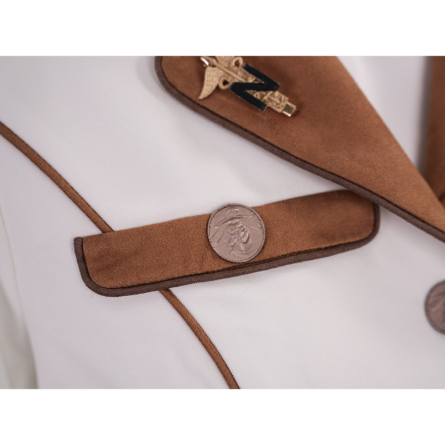 The Boys Vought Rising Private Angel Cosplay Costume, there are two fake pockets on the chest.