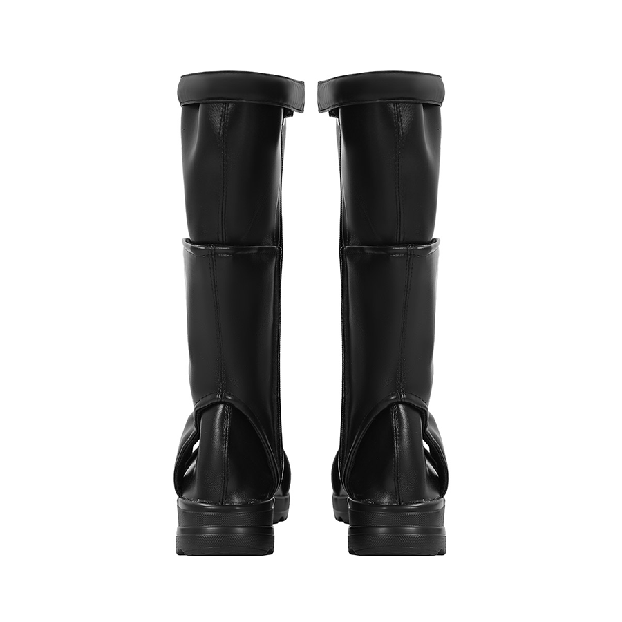 The Fantastic Four First Steps Fantastic Four Cosplay boots Mr.Fantastic Human Torch The Thing, the upper and shaft of the boots are made of smooth PU leather material and it has low heels.