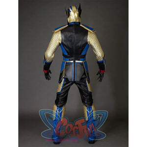 Thor: Love and Thunder Cosplay costume's back line is very smooth without too much redundant decoration, zipper at the back for easy on and off.