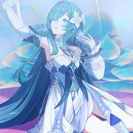 【POLL】$5 Deposit = 12% OFF Coupon Genshin Impact Snezhnaya Vodyanitsa Cosplay Costume