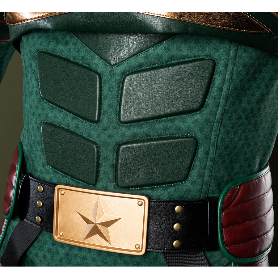 Soldier Boy Benjamin Cosplay Costume Abdomen Part, featuring a square decoration on the abdomen.