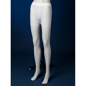 Enid Sinclair Gala dress costume accessory white pantyhose tights, smooth fabric, full-length legs, cosplay foundation