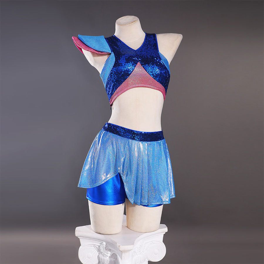 The Magic is Back Bloom Cosplay Costume Ballet Dress N09747