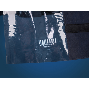 Wuthering Waves Chisaki Cosplay Costume, there is a white printed decoration on the back of the jacket.