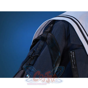 Wuthering Waves Chisaki Cosplay Costume, the sleeves feature drawstring and tie details.