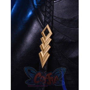 Wuthering Waves Gabrielle Cosplay Costume, gold rhombic decoration.