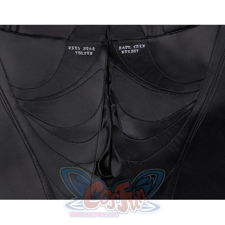 Wuthering Waves Gabrielle Cosplay Costume, the shorts have white printed lettering on the back.