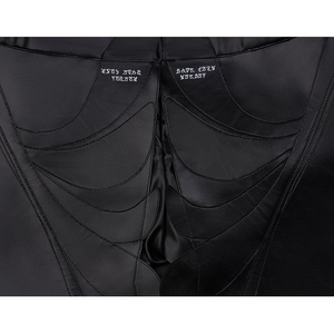 Wuthering Waves Gabrielle Cosplay Costume, the shorts have white printed lettering on the back.