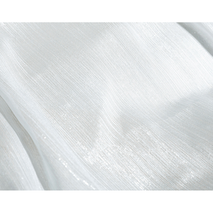 Wuthering Waves Yuno Cosplay Costume, white shimmering wrinkles fabric.