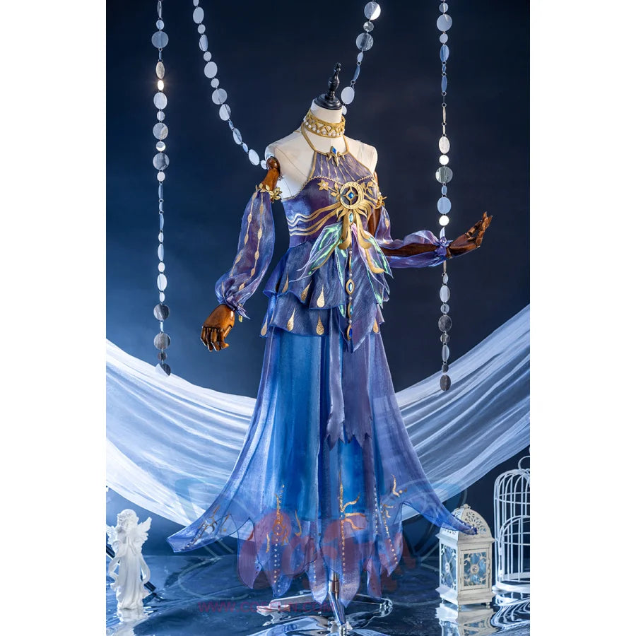 Identity V Naiad Grace Weeping Goddess Cosplay Costume C09051 Women / Xs Costumes