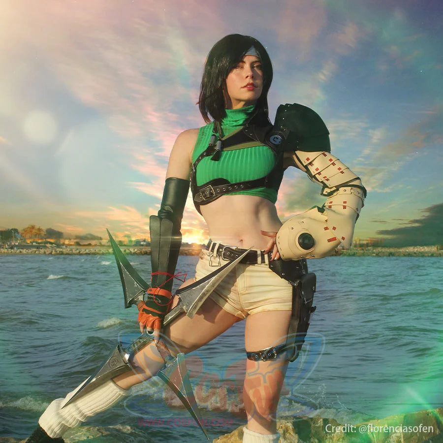 Final Fantasy VII Rebirth FF7R Yuffie Kisaragi Cosplay Costume N08993 Costumes