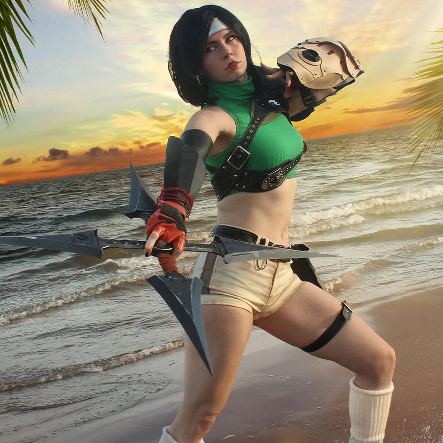 Final Fantasy VII Rebirth FF7R Yuffie Kisaragi Cosplay Costume N08993 Costumes
