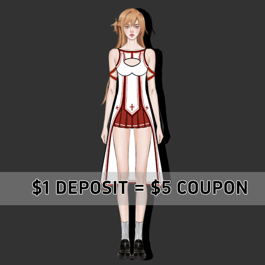 【CONFIRMATION】Deposit Anime Game Girl Cosplay Costume Derivative Bodysuit Swimsuit