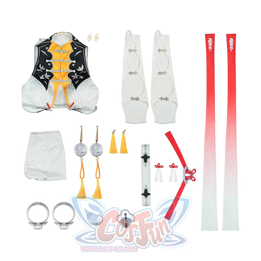 Zenless Zone Zero Ye Shunguang Cosplay Costume N09794 XS Costumes