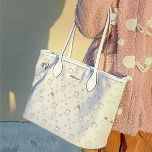 Lovely and Vintage High Capacity Tote Bag
