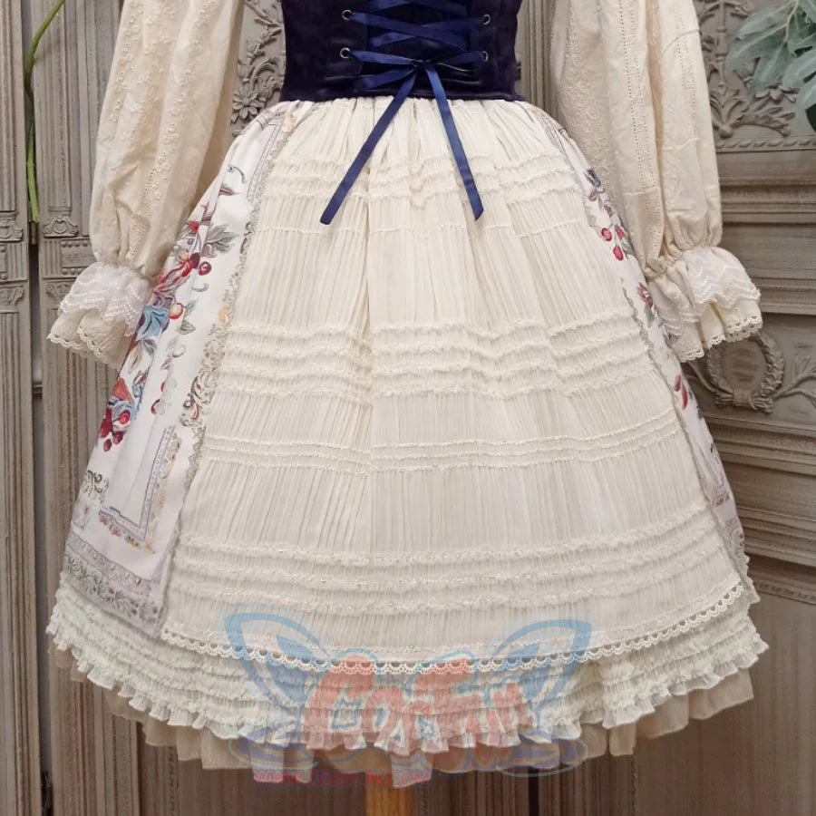 Bavaria Style Elegant Lolita Short Skirt
