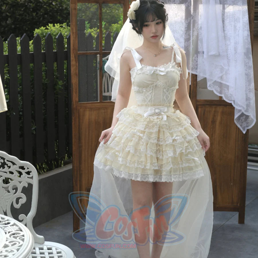 Lovely Classic Lolita Fairy Ballet Short Skirt Sets
