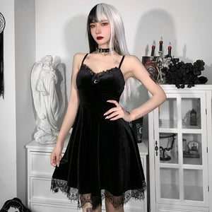New Style Vintage A-line Short Slip Dress