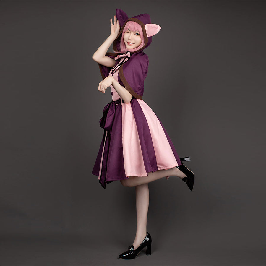 【CLEARANCE】Alice In Wonderland Cheshire Cat Cosplay Costume CLT5600