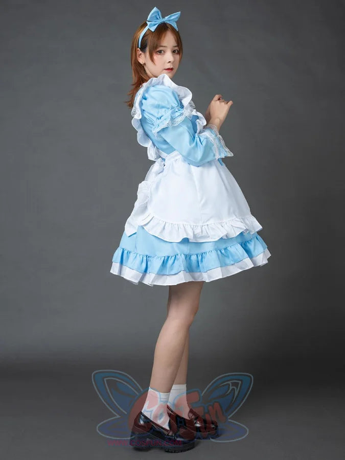 Alice In Wonderland Coffee Maid Lolita Dress Mp006083