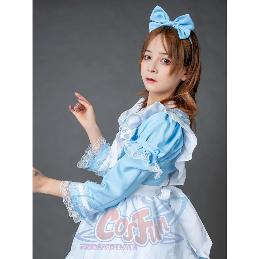 Alice In Wonderland Coffee Maid Lolita Dress Mp006083