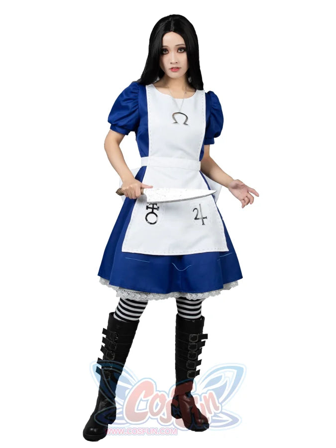 Alice: Madness Returns Classic Dress For Cosplay Mp000277 Costumes
