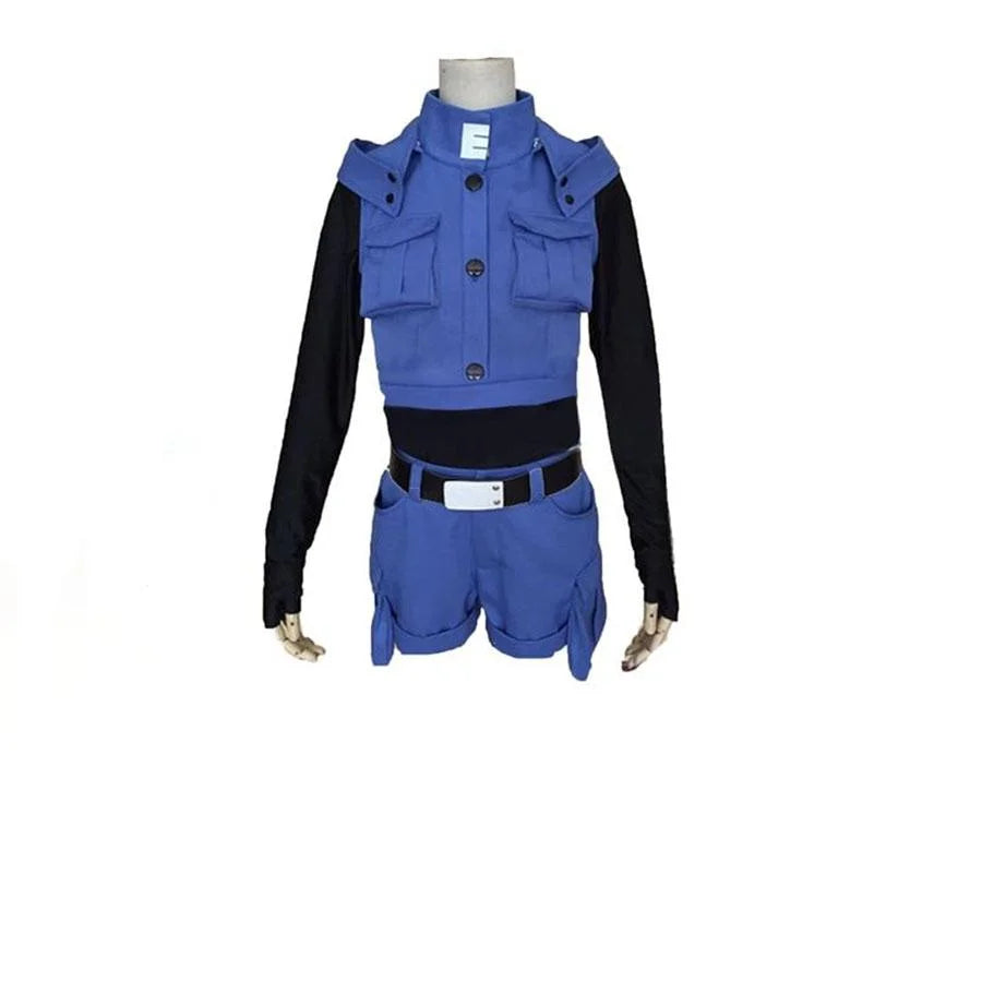 Assassination Classroom Kayano Kaede Blue Battle Suit Uniform Cosplay Costume Mp005791 Costumes