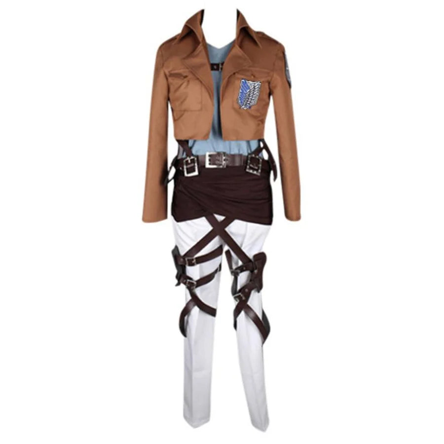 Attack On Titan Shingeki No Kyojin Bertolt Hoover Recon Corps Cosplay Costume Mp000872 Male / Xxs